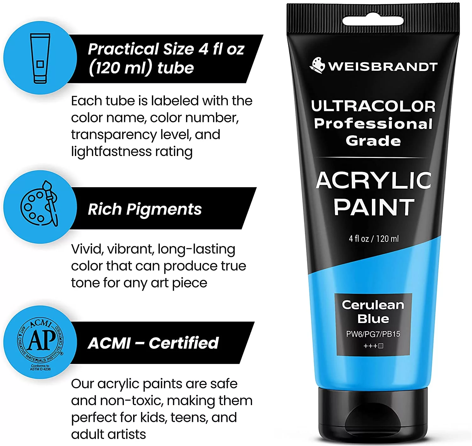 Acrylic Paint Prussian Green 