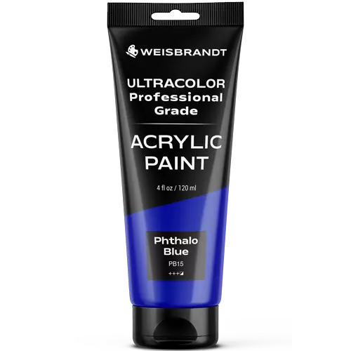 Acrylic Paint Phthalocyanine Blue